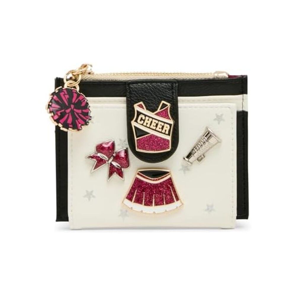 Betsey Johnson Go! Fight! Win! Wallet NIP